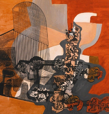 M594【巴西】罗伯特·布雷·马克斯 绘画、景观设计网传图库