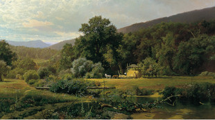 K889【美国】休·博尔顿·琼斯Hugh Bolton Jones风景油画素材库