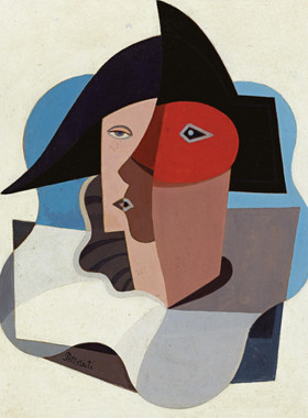 K615【阿根廷】埃米利奥·佩托鲁蒂（Emilio Pettoruti）抽象绘画