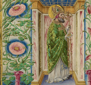 YC565【意大利】克里韦利(Taddeo Crivelli)羊皮纸宗教题材图库