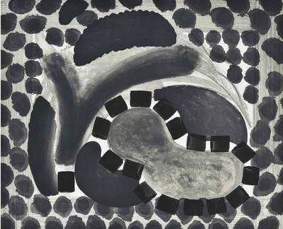 K938【英国】霍华德·霍奇金（Howard Hodgkin）抽象绘画电子图库