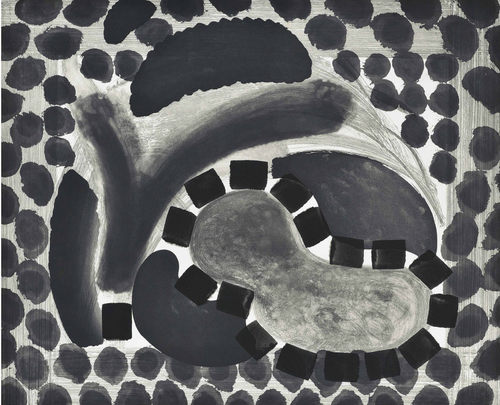 K938【英国】霍华德·霍奇金（Howard Hodgkin）抽象绘画电子图库