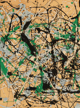 YC450【美国】杰克逊·波洛克（Jackson Pollock）抽象绘画图库