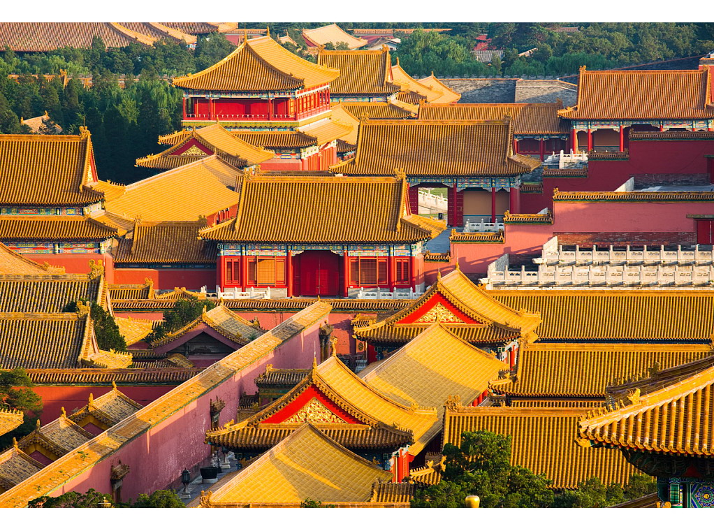HQ369北京故宫超高清喷绘印刷装饰画图库北京风光古代建筑素材