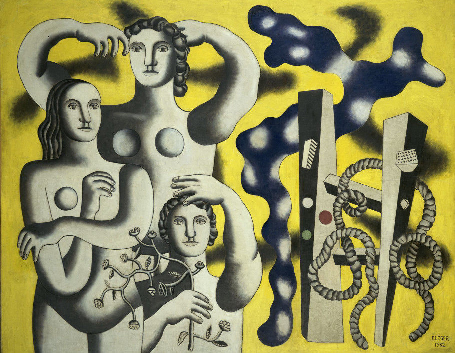 YC436【法国】费尔南德·莱热（Fernand Leger）抽象绘画电子图库