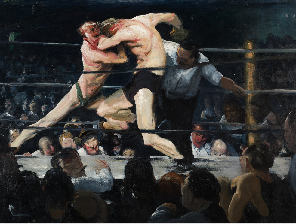 T745【美国】乔治韦斯利拜罗George Wesley Bellows 油画电子图库