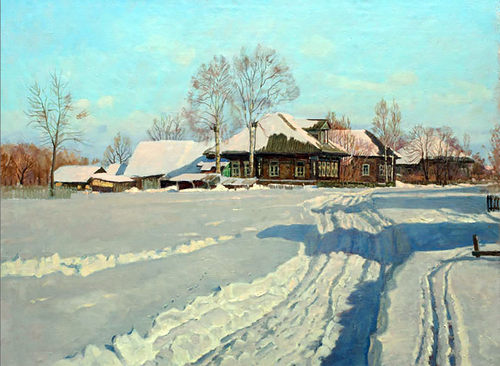 K552【俄罗斯】尼古拉·安诺金（Nikolay Anokhin）油画网传图库