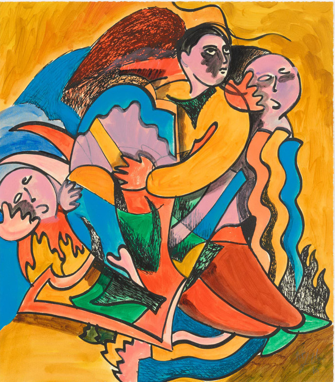 M478【意大利】桑德罗·贾亚Sandro Chia美术绘画素材电子版图库