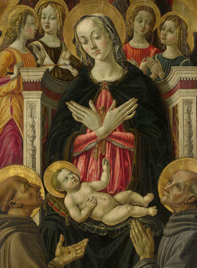 K425【意大利】卡波拉里bartolomeo caporali宗教题材油画图库