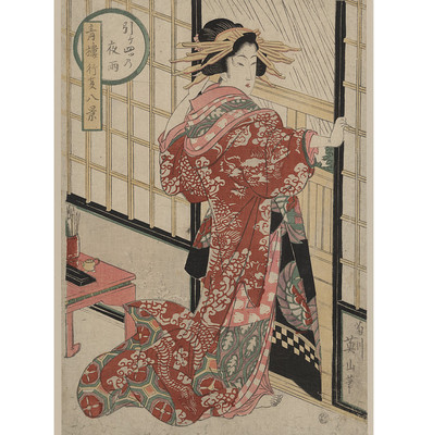 T269【日本】菊川英山浮世绘美术学习资源绘画素材电子图片版图库