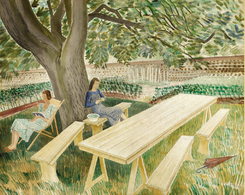 M559【英国】艾里克·拉斐留斯（Eric Ravilious）水彩、版画图库