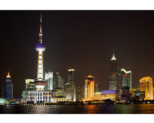 HQ396上海外滩超高清喷绘印刷装饰画图库