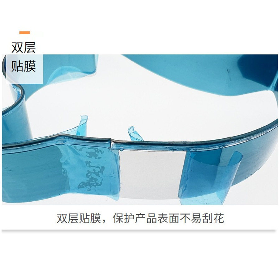 12件套圆形饼干模具不锈
