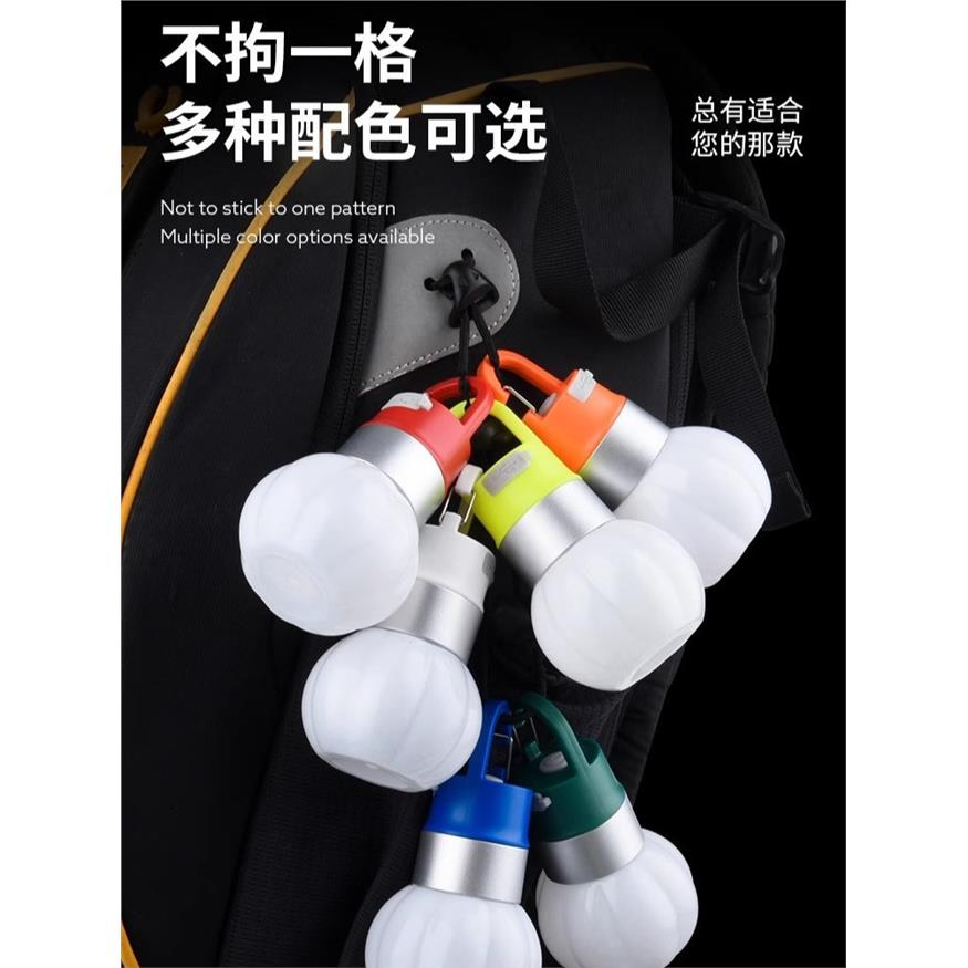 户外迷你瓶盖露营灯RGB炫