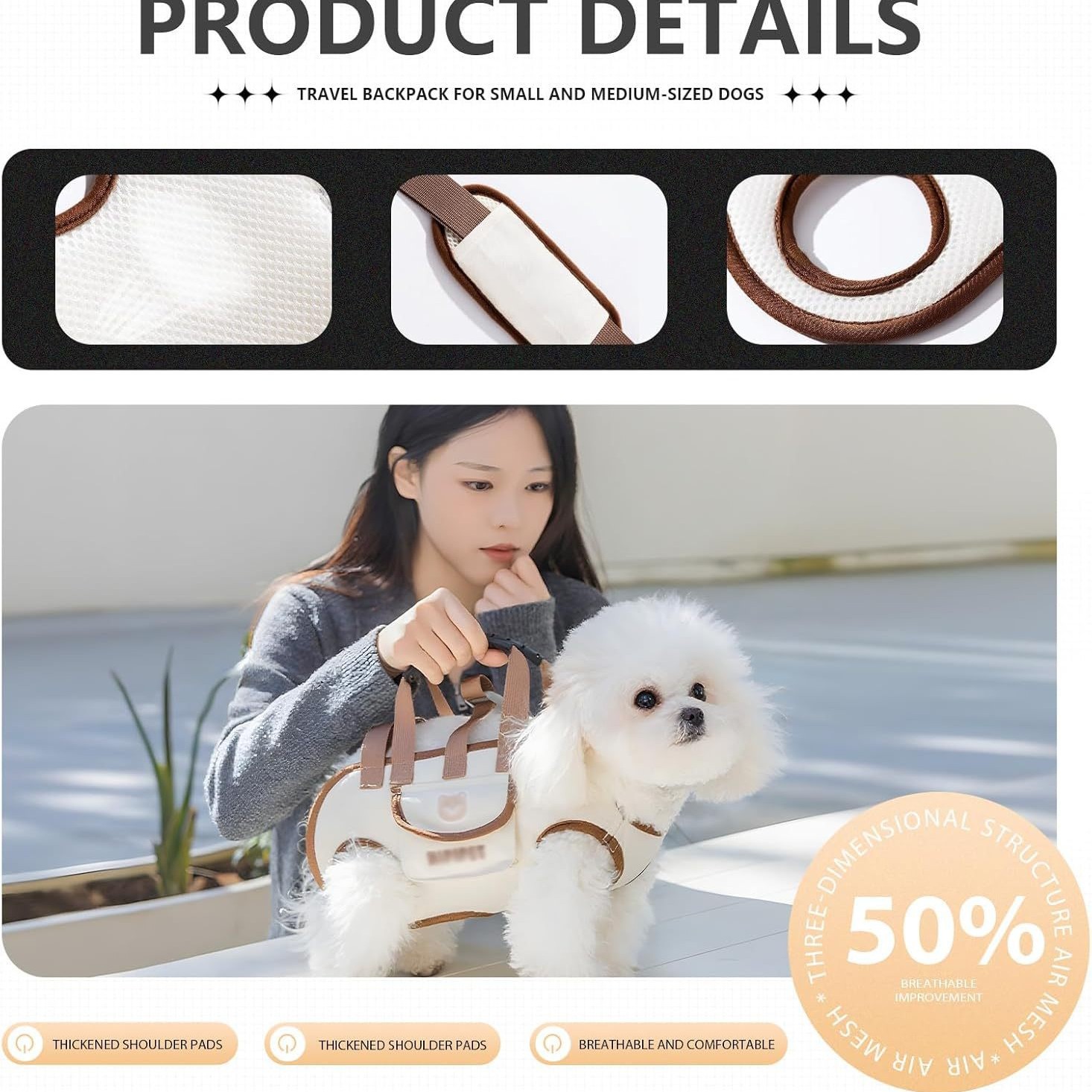 新款宠物背包狗狗外出便