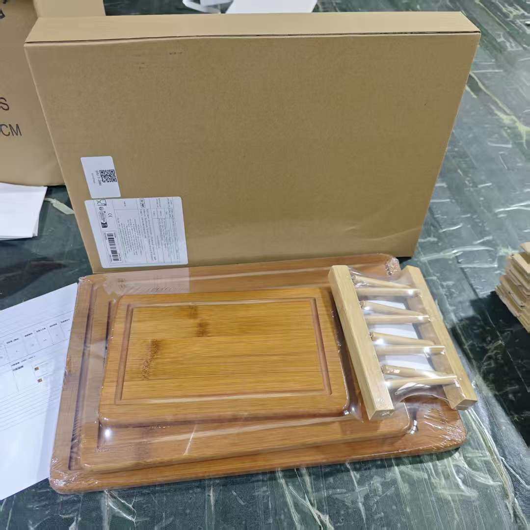 竹制砧板三件套厨具套装