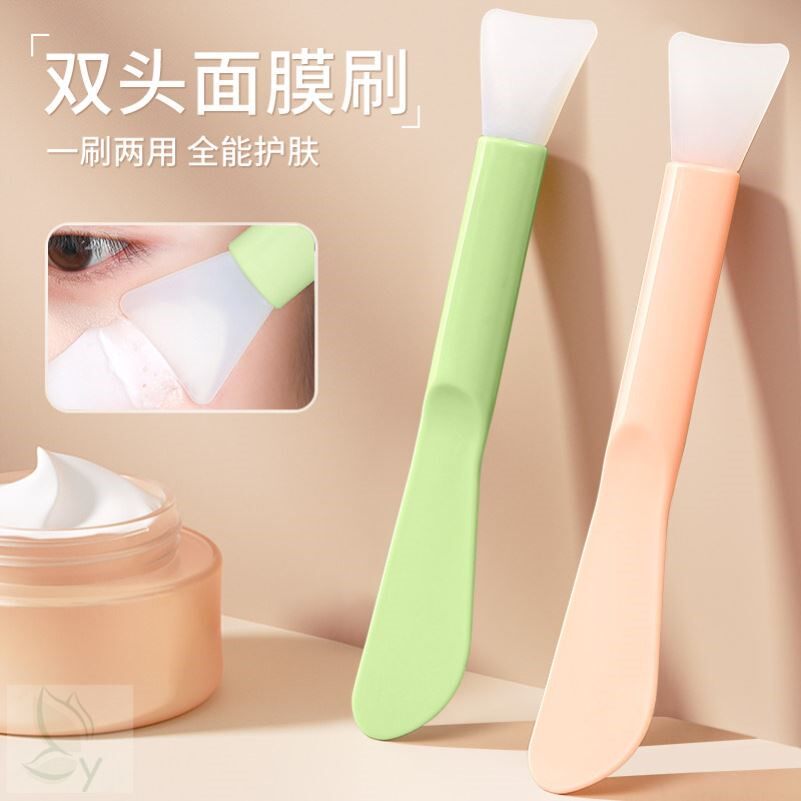 日式硅胶面膜刷脸部清洁DIY美容刮棒面膜刷子调膜棒专用工具