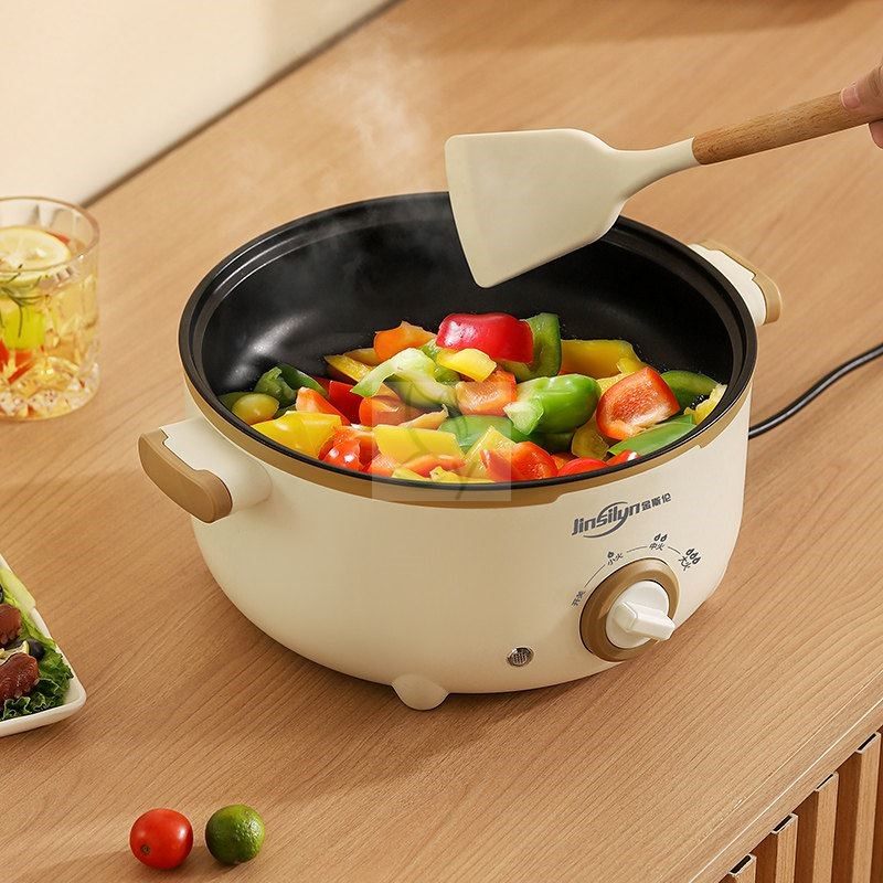 电火锅多功能电煮锅宿舍学生锅小型煮面锅蒸煮一体锅家用电炒菜锅,厨房电器,电炒锅,淘宝优惠券,粉丝福利购,淘宝优惠卷
