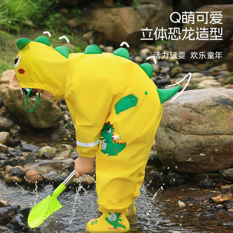 儿童连体雨衣全身防暴雨