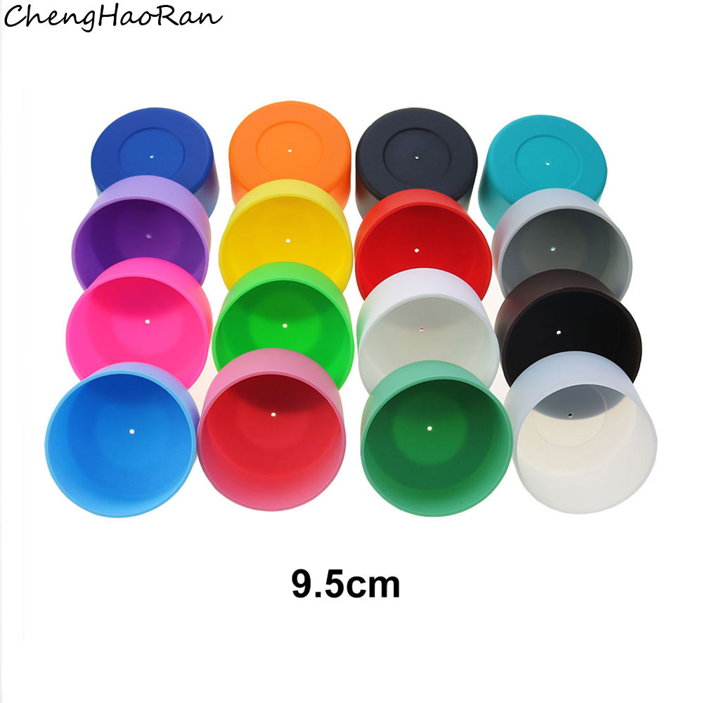 防磨损硅胶水杯套防摔防滑隔热