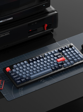 keychron V5MAX无线蓝牙机械键盘三模Gasket客制化办公98配列办公