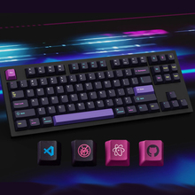 Keychron原厂Cherry高度侧刻PBT热升华OSA/OEM/XDA矮轴键帽二色拼