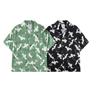 VISVIM FIL 23SS CROSBY SHIRT日潮中村仙鹤衬衫 夏威夷短袖衬衣