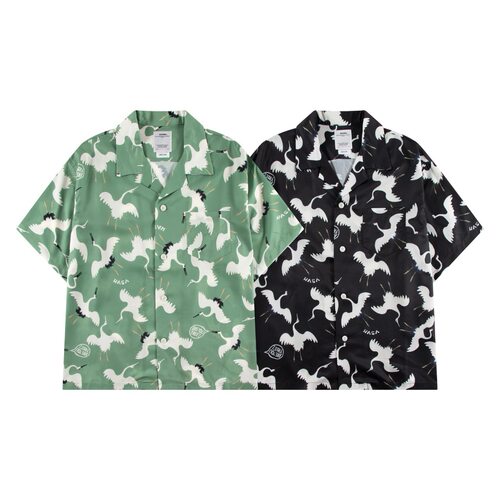 VISVIM FIL 23SS CROSBY SHIRT日潮中村仙鹤衬衫  夏威夷短袖衬衣