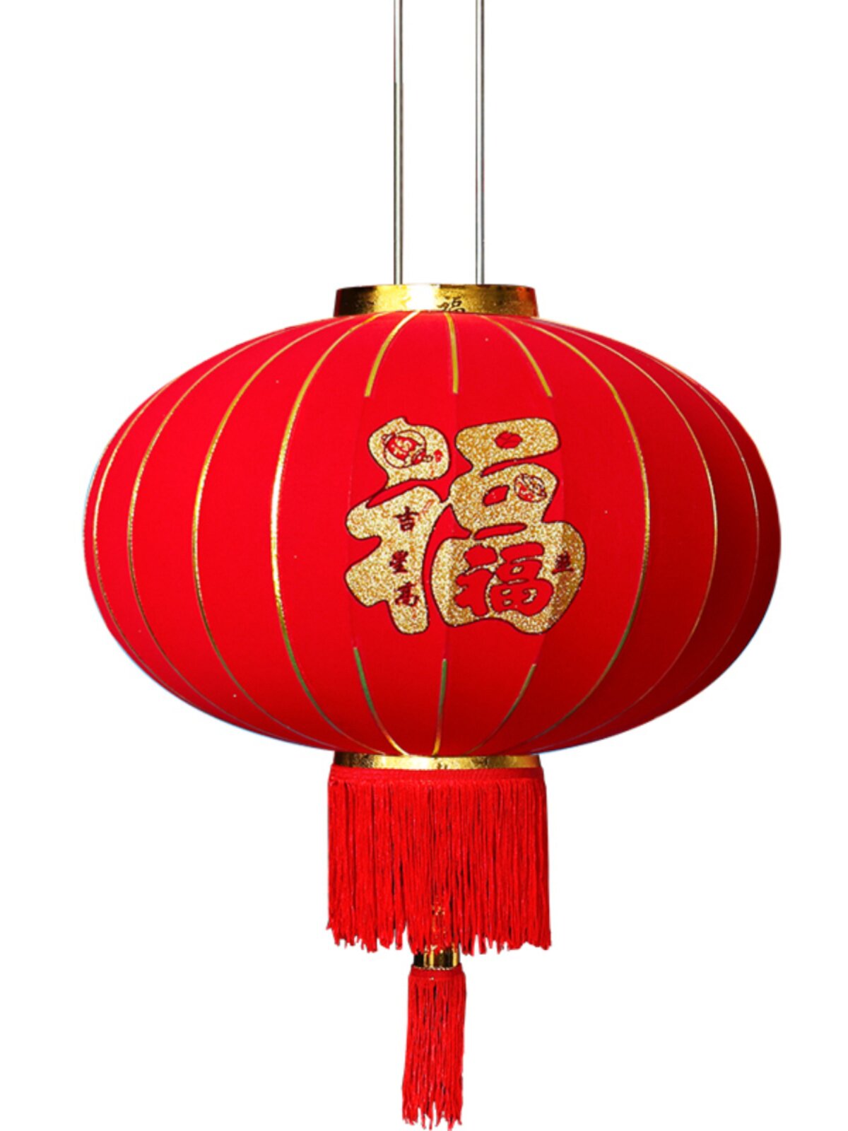 福字大红灯笼灯吊灯中式新年春节挂饰户外阳台大门红灯笼装饰用品