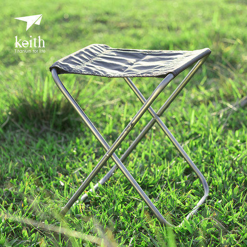 keith铠斯钛折叠凳户外便
