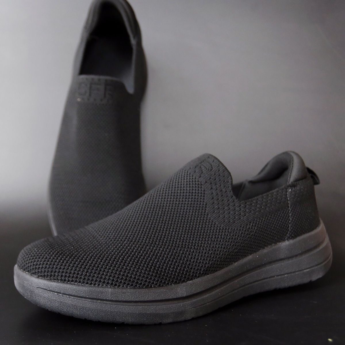 际华3544一脚蹬透气布鞋运动鞋消防训练夏季飞织鞋跑步老北京轻便