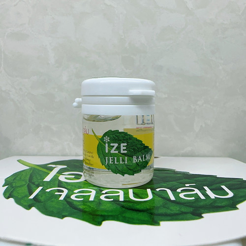 泰国ize薄荷膏清凉提神膏7cc防蚊虫晕车痛消肿清爽迷你