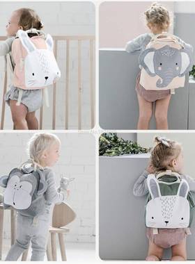 ildren Backpack Animals Design Girl Boys Backpack儿童背包