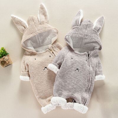 Baby Winter Clothes Warm Jumpsuit Newborn Infant Baby Boy Gi