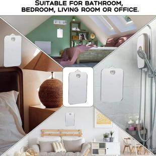 Acrylic Anti Fog Mirror Shower Shaving Fogless亚克力剃须镜