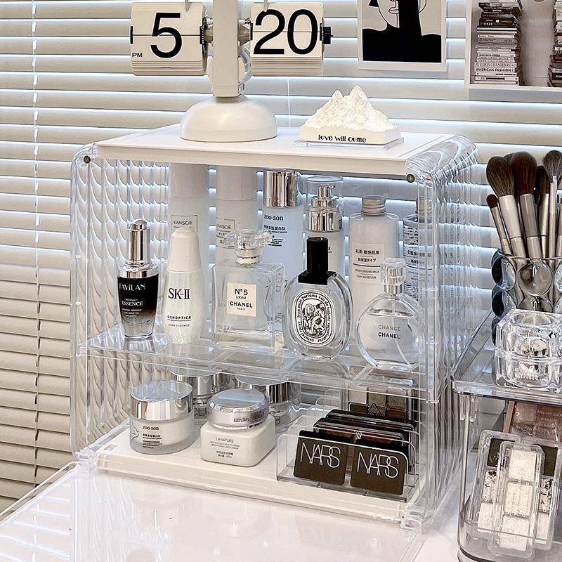 Organizer Box Makeup Storage Boxes Jewelry Make Up Office