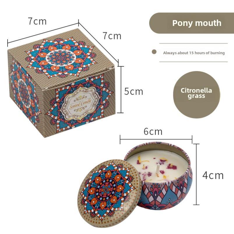 scented candle Smokeless essenti oil aromatherapy candle