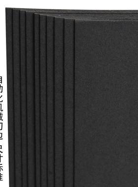 Black card paper 4K 8K A4 hard  paperboard handmake craft
