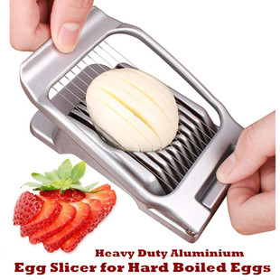 Egg Slicer Cutter Strawberry Slicer Dicer Hard Boiled Eggs