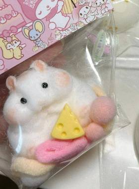 Taba SqushJMVy Toy Mushy Slcone Moch Toy Fuzzy Cute Hamster