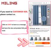 100% Shading Blackout For Linen Full Curtains Bedroom Curtai