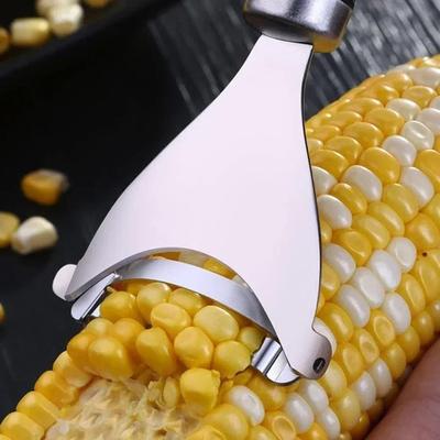 Stainless Steel Corn Peeler Serrated Corn Stripper Peelers C