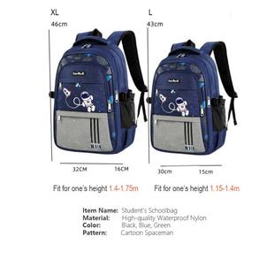 Children School Bags Boys School Backpack Spaceman Waterpro