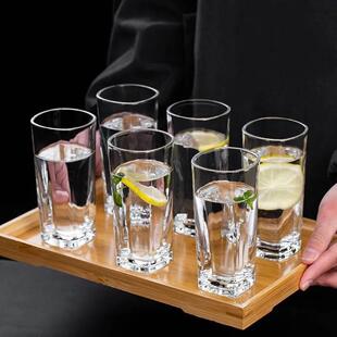glass set: use 6 juice beer glasses, milk drinking cups,