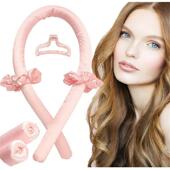 Ribbon Headband Curling Heatless Heat Rod Curls For Silk