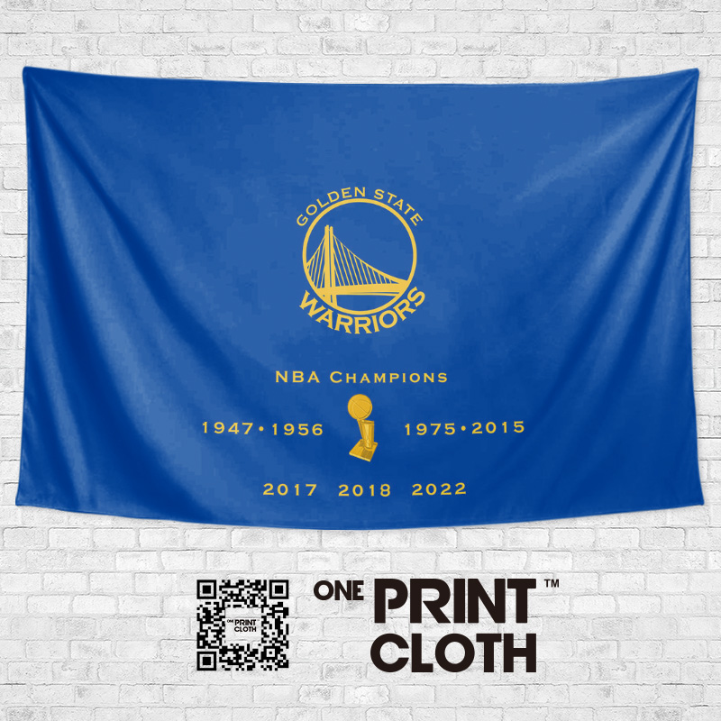 挂布金州勇士队Warriors篮球背景