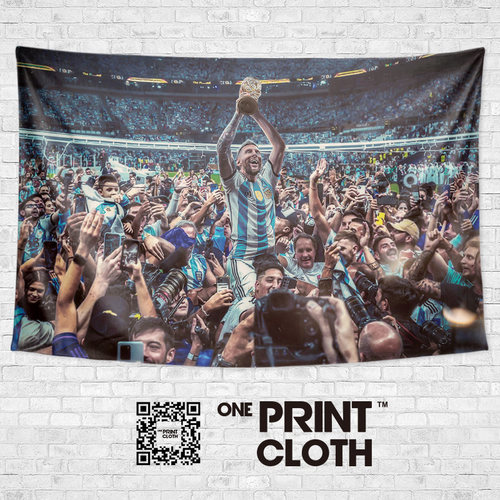 挂布阿根廷世界杯梅西夺冠足球