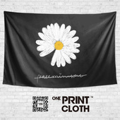 小雏菊PEACEMINUSONE权志龙GD潮牌定制周边装 饰背景布海报画挂布