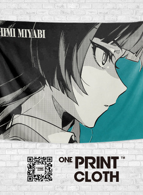 绝区零星见雅创意zzz周边COS拍照背景游戏立牌海报墙贴画挂毯挂布