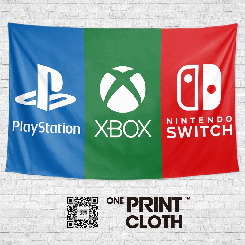 任天堂switch周边卧室墙布挂布